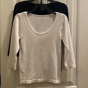 French Laundry Set of 2 Knit Tops
